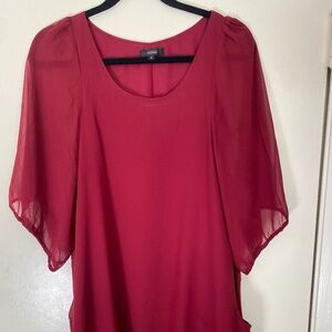 MILLAU Burgundy Dress - S